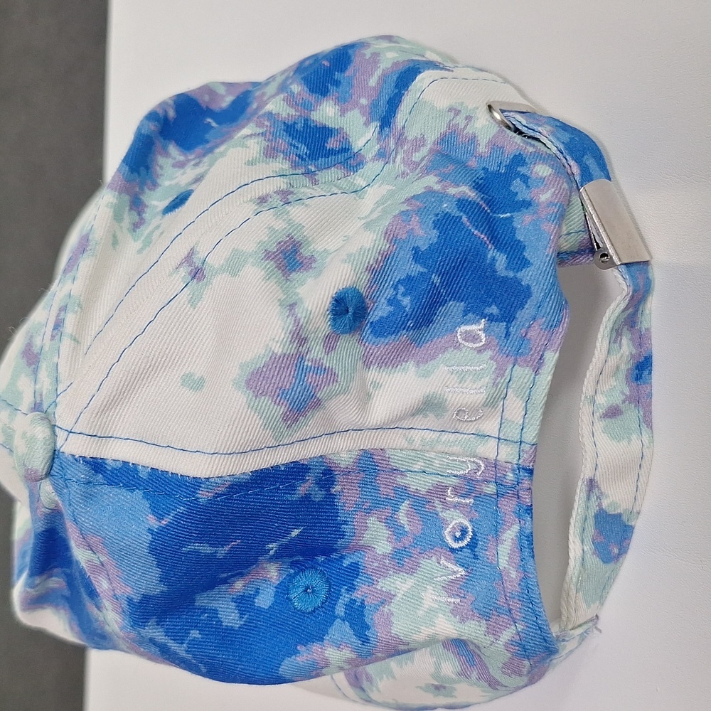 Ivory Ella Blue and Cream Women's Hat - Picture 5 of 8